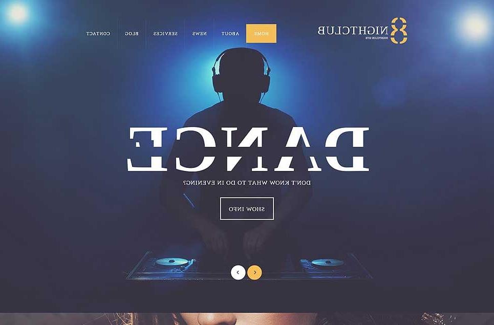 NightLife WordPress Theme